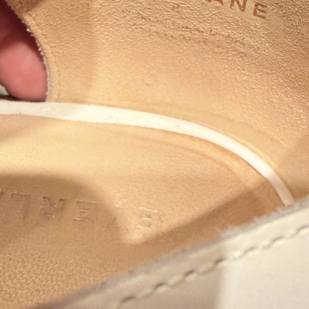 Everlane Womens WHITE Leather Adjustable Fisherman Sandals Shoe Size 8 - Picture 9 of 11